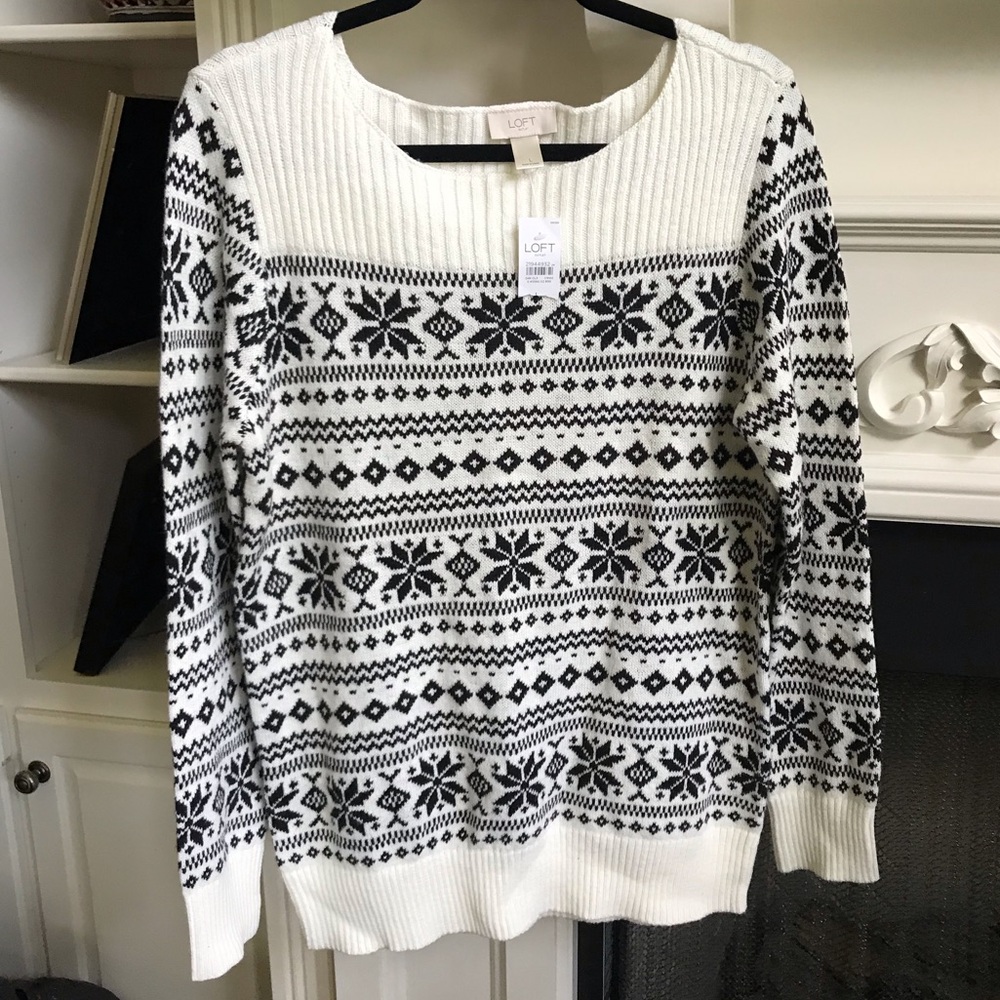 Loft Outlet sweater large NWT